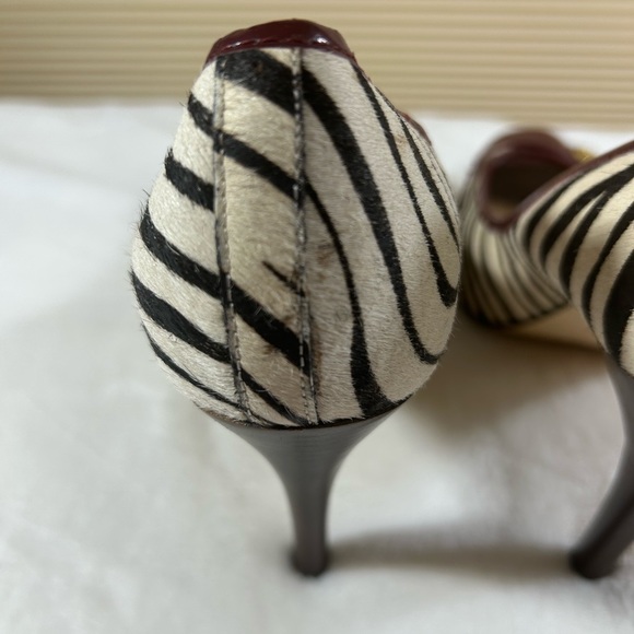 Steve Madden zebra print stilettos - Picture 3 of 4